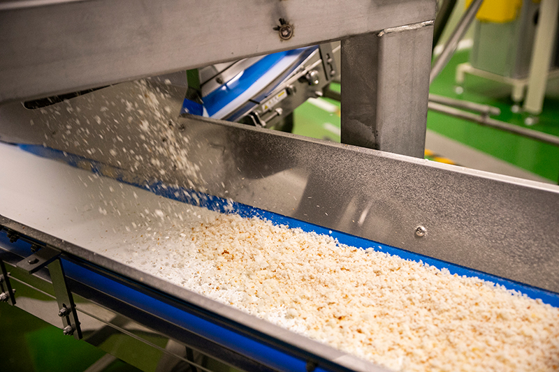 独特の“カリサク食感” を実現するための試行錯誤